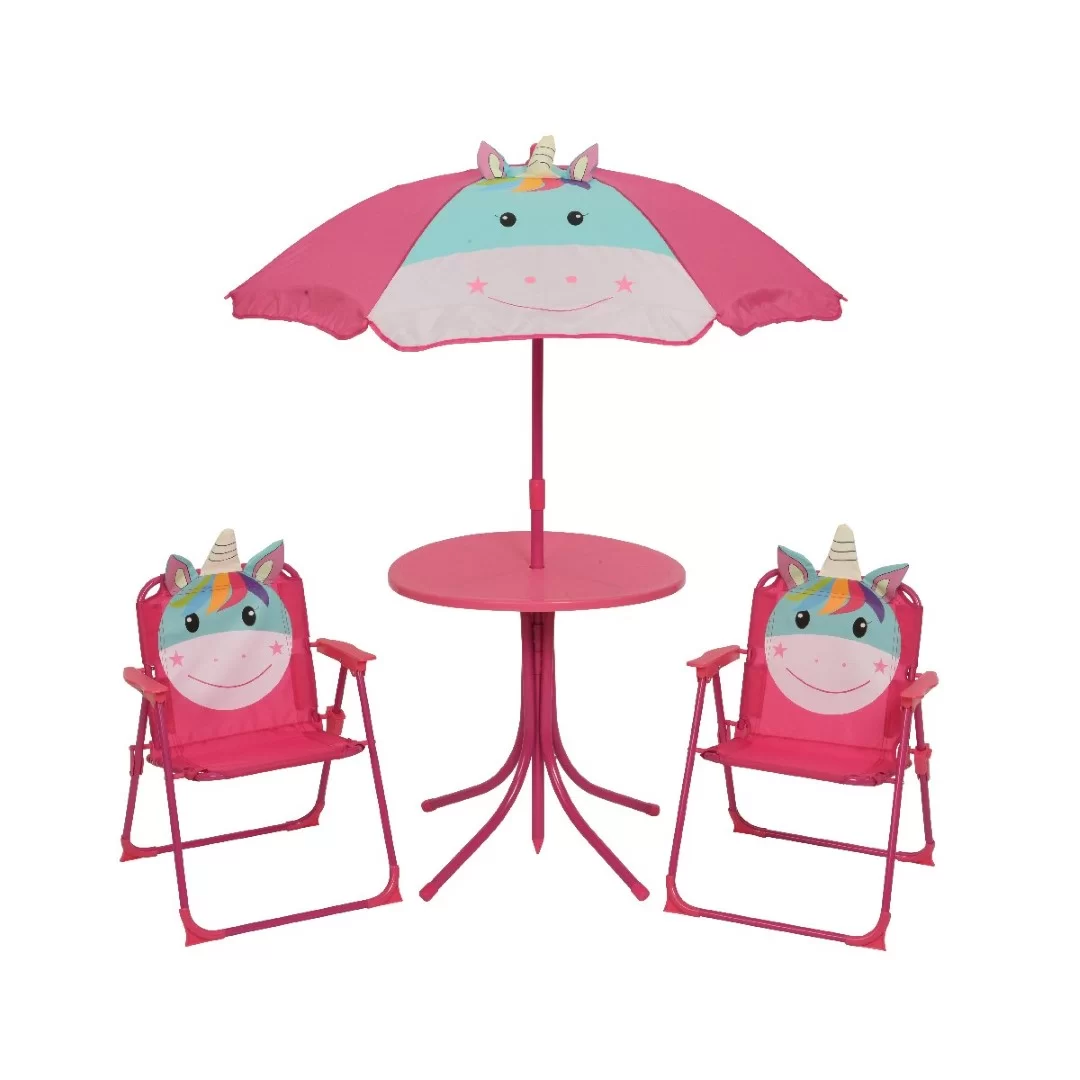 outdoor-chair-table-umbrella-set-pink-blue-happy-unicorn-840751-1 set